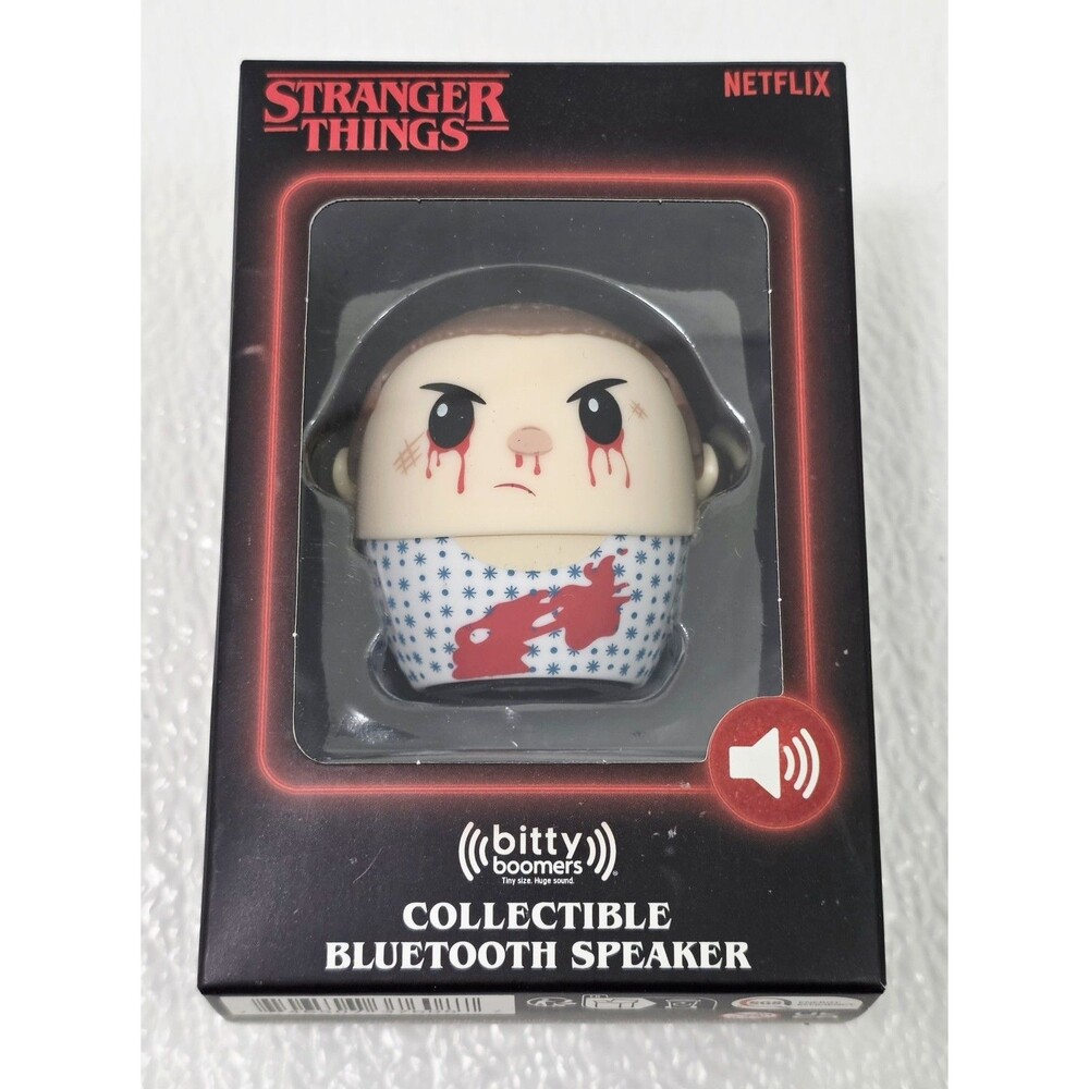 Bitty Boomers Stranger Things Portable Collectible Bluetooth Speaker - Eleven